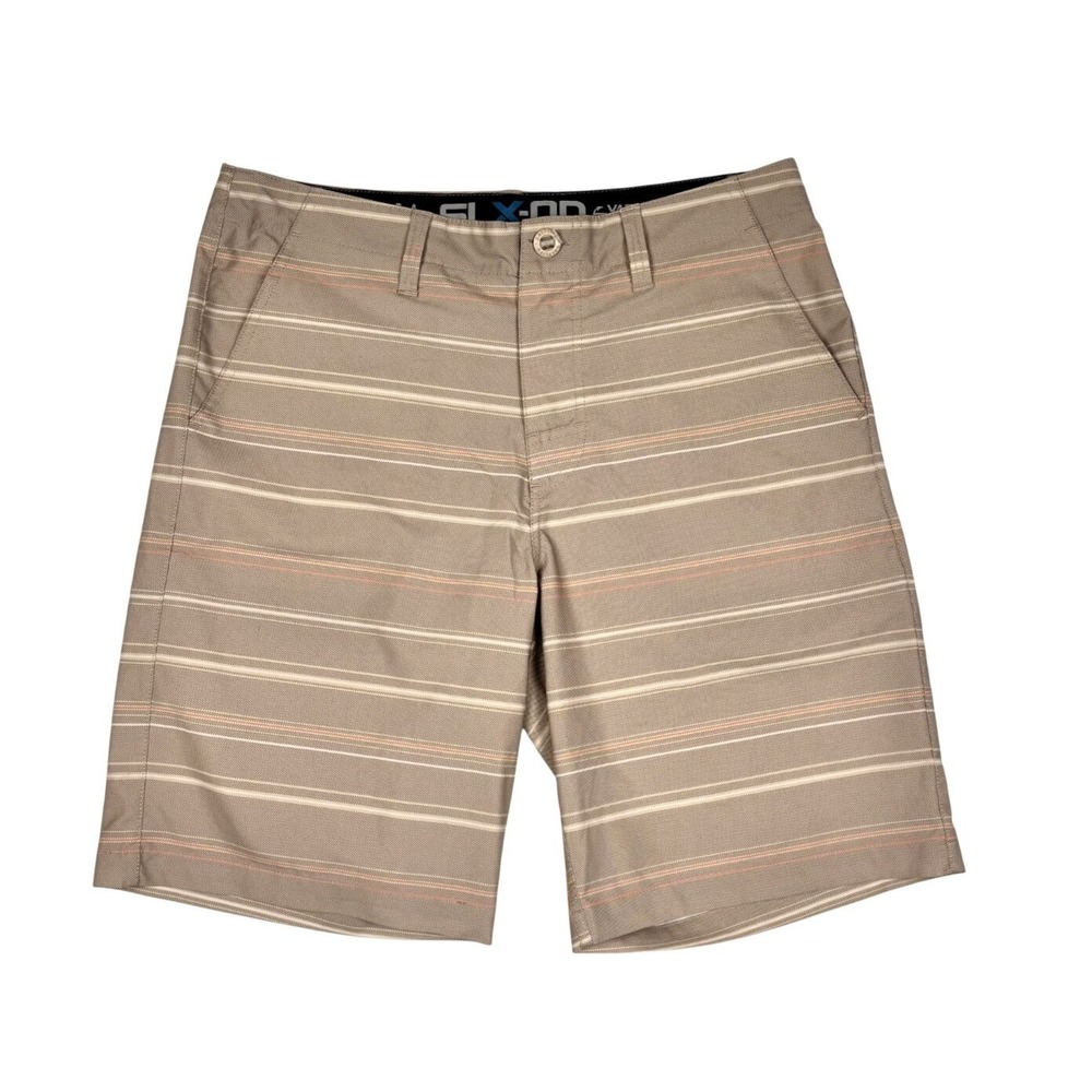 Salt Life Live Salty SLX-QD 9.5" Inseam Brown Mens Size 32 Swim Board Shorts